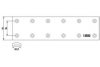 HELLA 8DB 355 019-511 Brake Lining Kit, drum brake